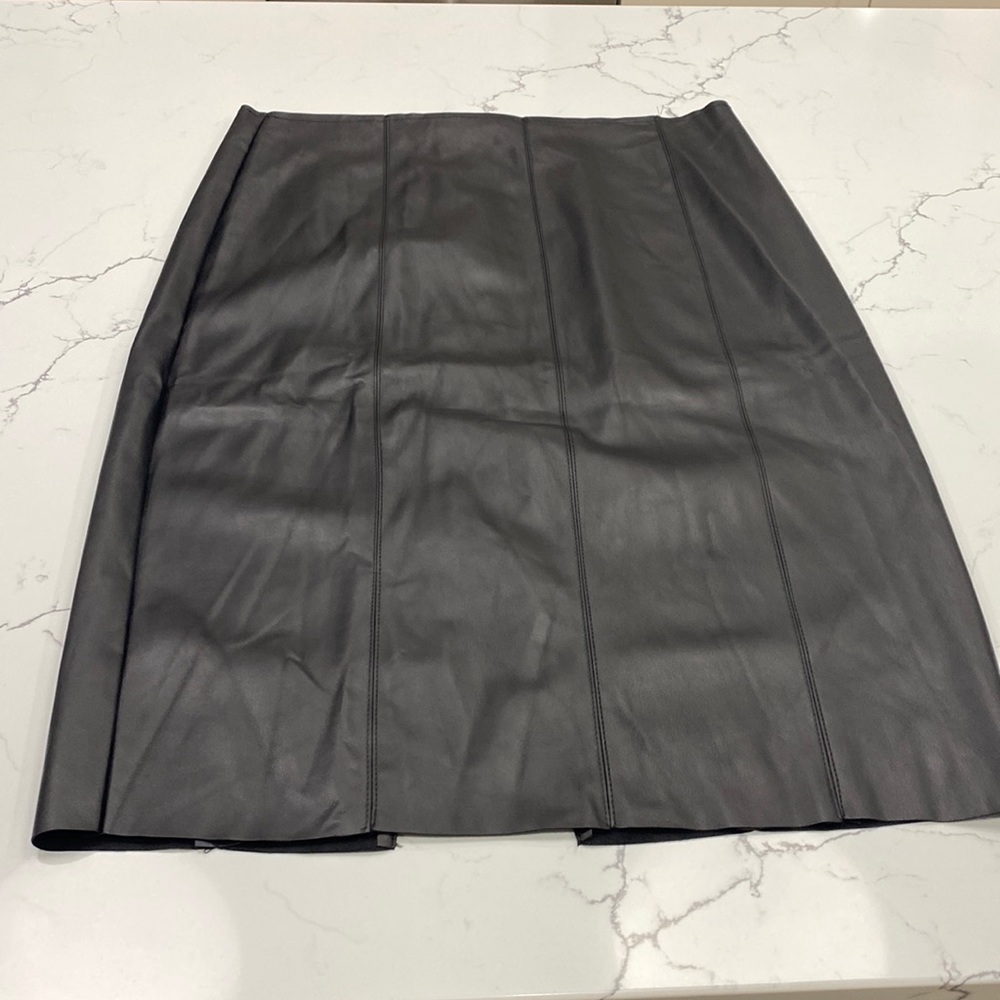 Living with Landyn leather skirt